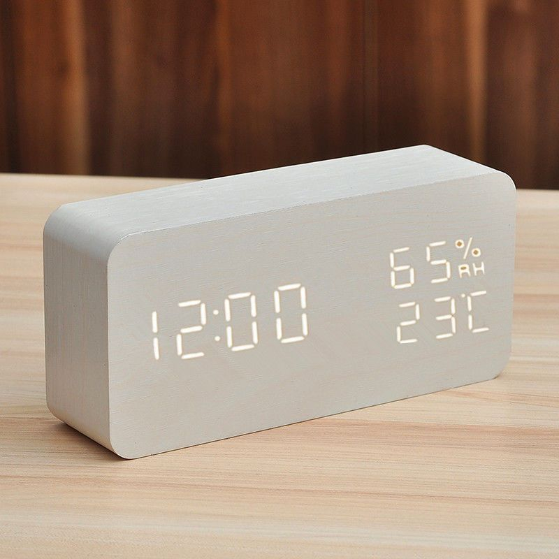 Electronic Alarm Clock Multifunctional Digital Display photo 14