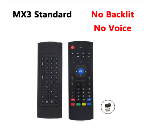 MX3 MX3-L Backlit Air Mouse T3 Smart Voice Remote Control 2.4G photo 10