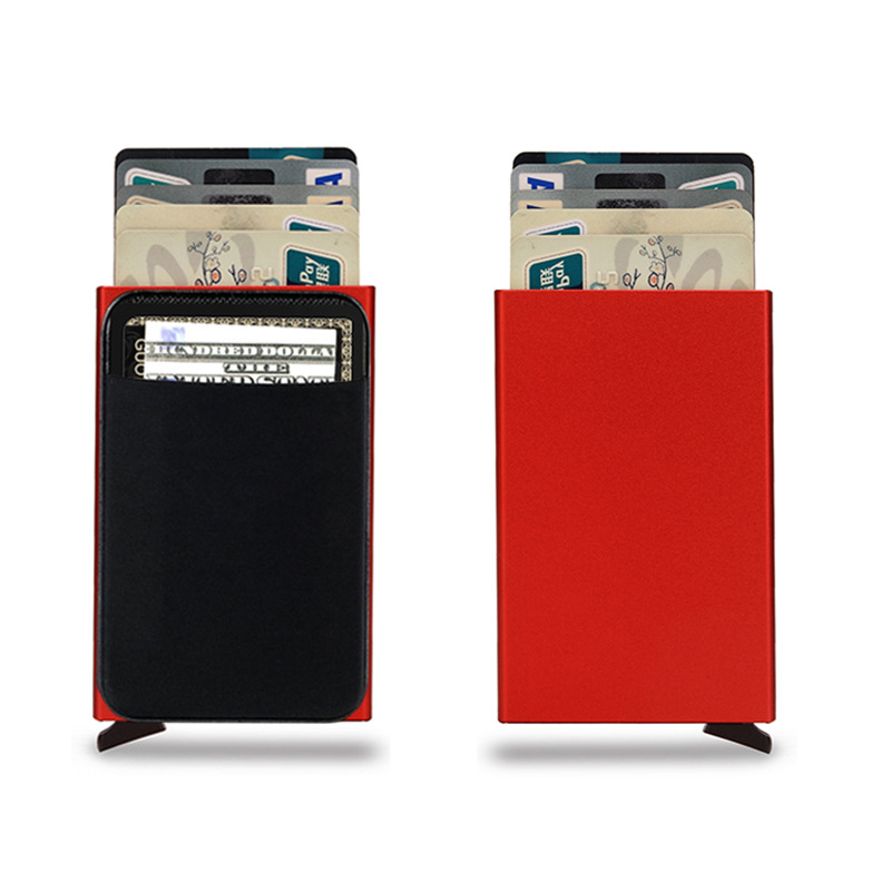 Metal Credit Card Holder Smart Wallet photo 18