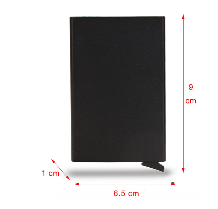 Metal Credit Card Holder Smart Wallet photo 16