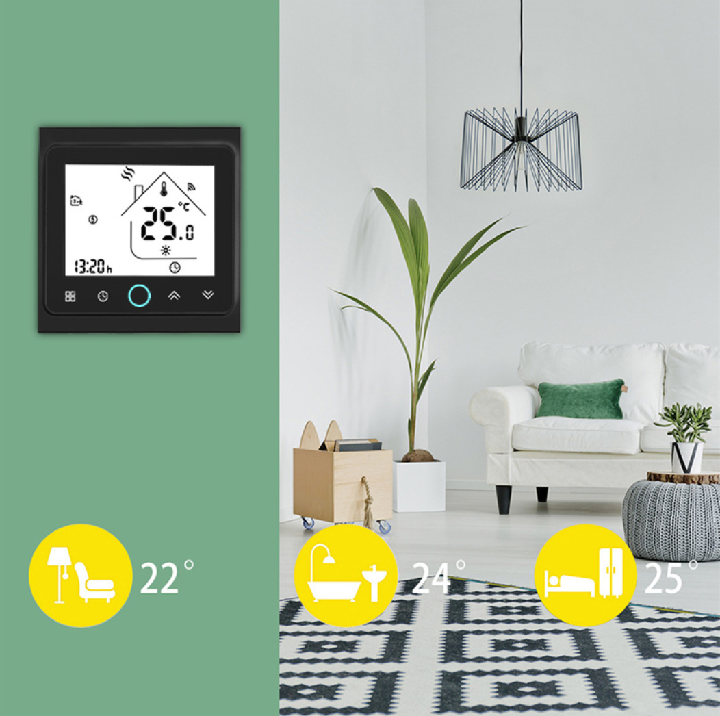 Intelligent central air-conditioning thermostat photo 3