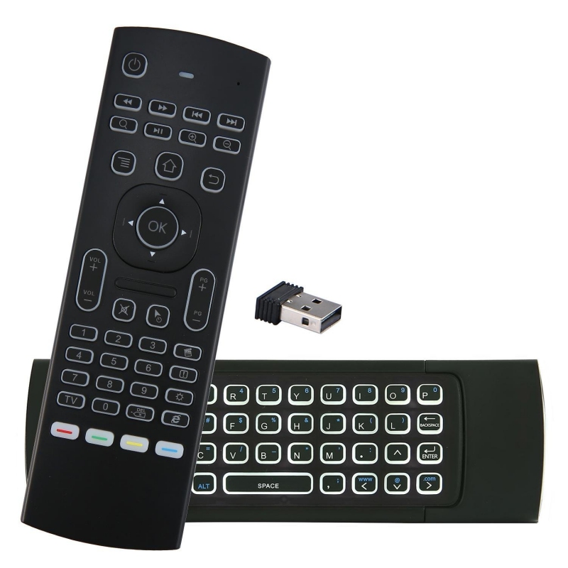 MX3 MX3-L Backlit Air Mouse T3 Smart Voice Remote Control 2.4G photo 5