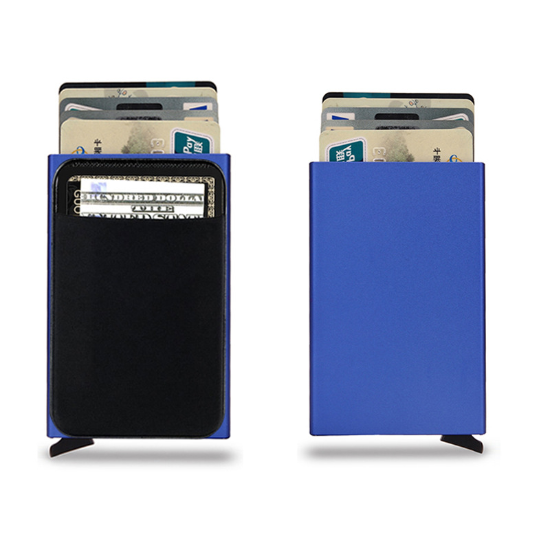Metal Credit Card Holder Smart Wallet photo 3