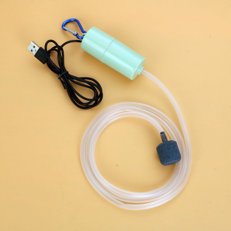 Aquarium Fish Tank USB Oxygen Air Pump Mute Energy Saving photo 1