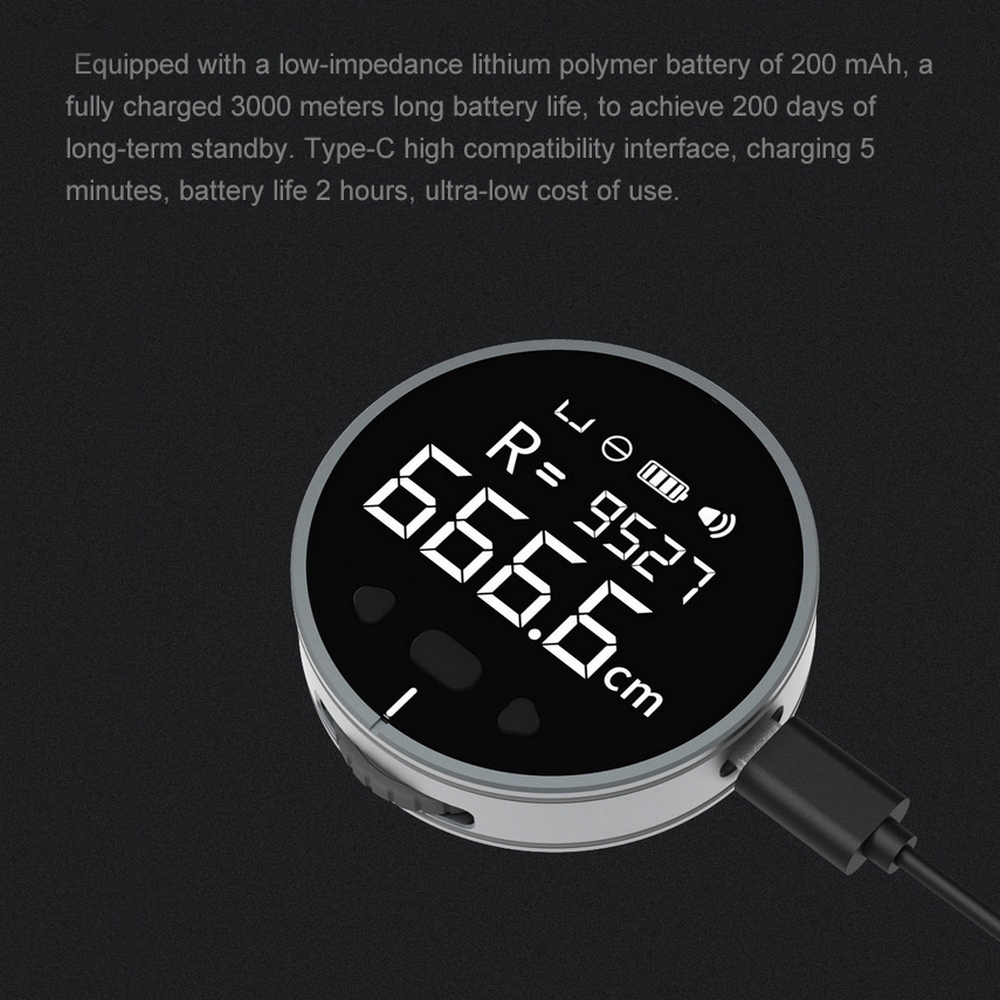 Distance Measuring Instrument Electronic Measuring Ruler Tape photo 23
