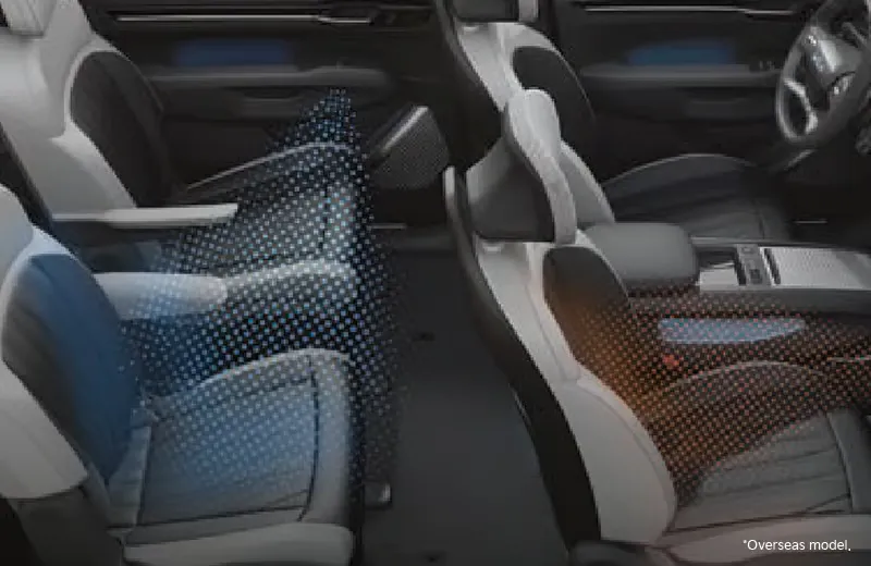 Independently Controlled 3-zone Fully Automatic Temperature Control