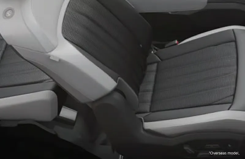 2nd Row One Touch Fold Seat