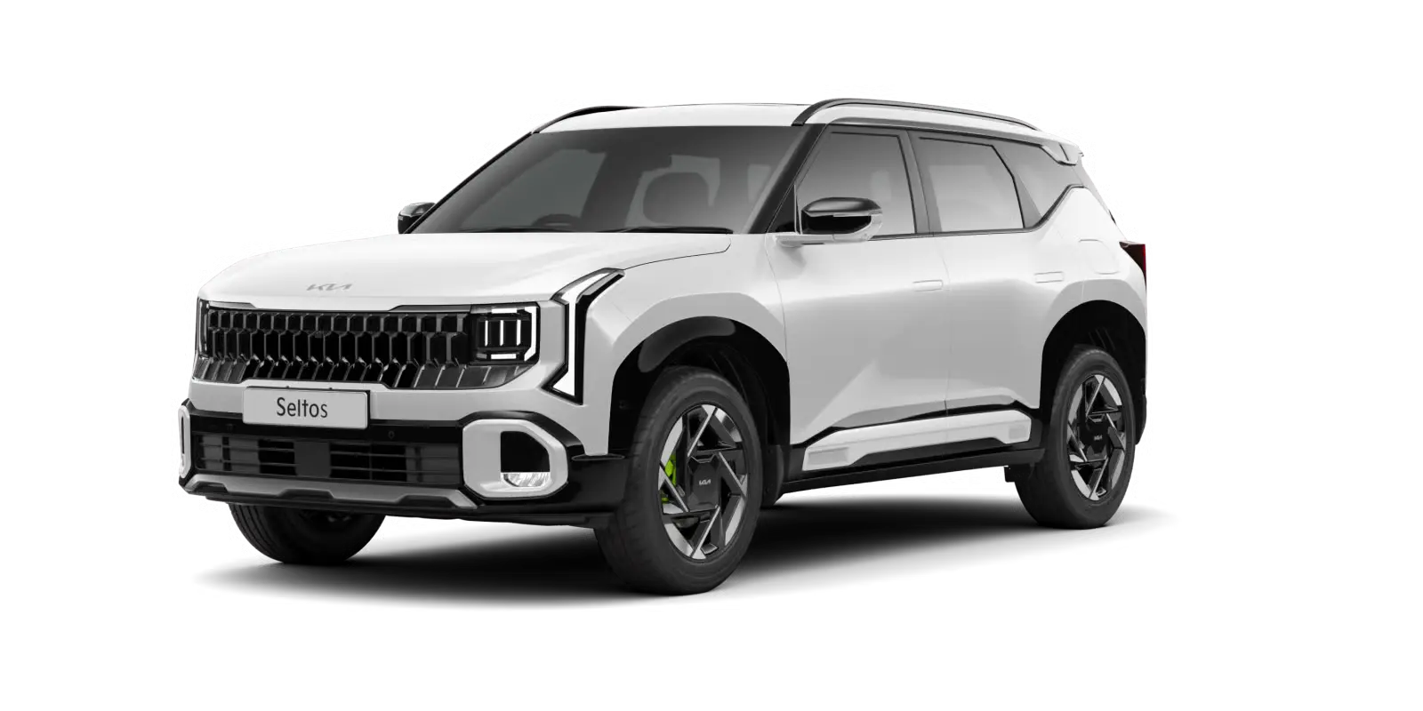 All New Seltos Glacier White Pearl