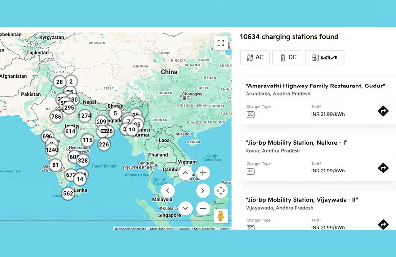 11000+ Charging Points Nationwide