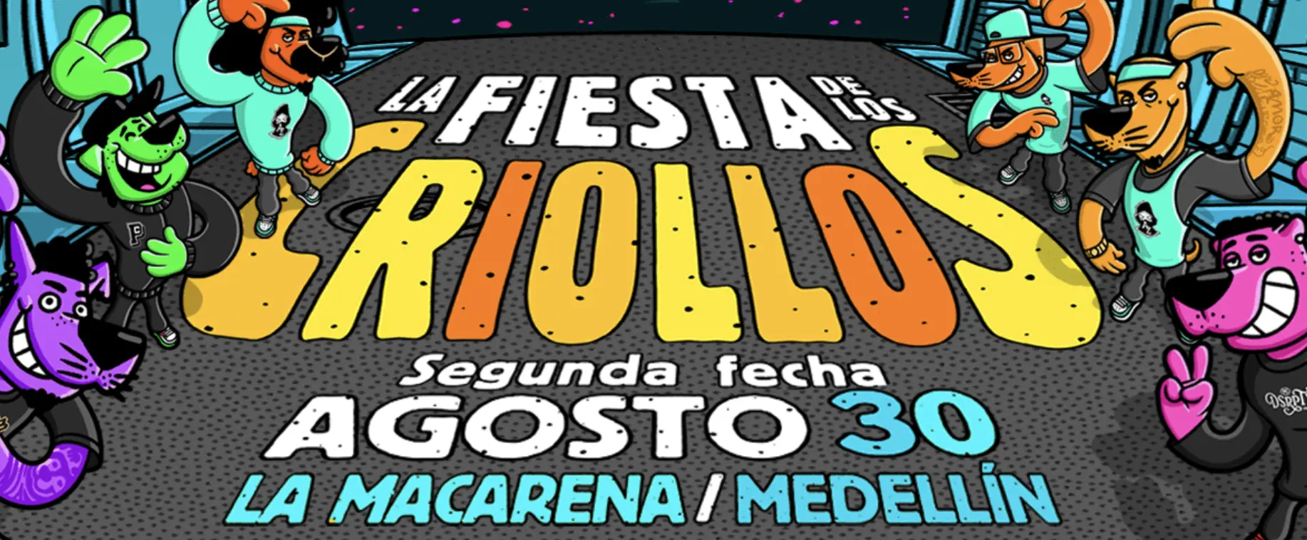 Boletas para La fiesta de los criollos - Agosto 30 en Medellín