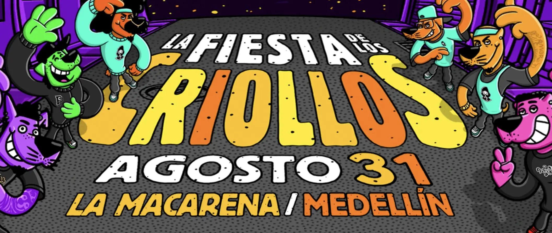 Boletas para La fiesta de los criollos - Agosto 31 en Medellín