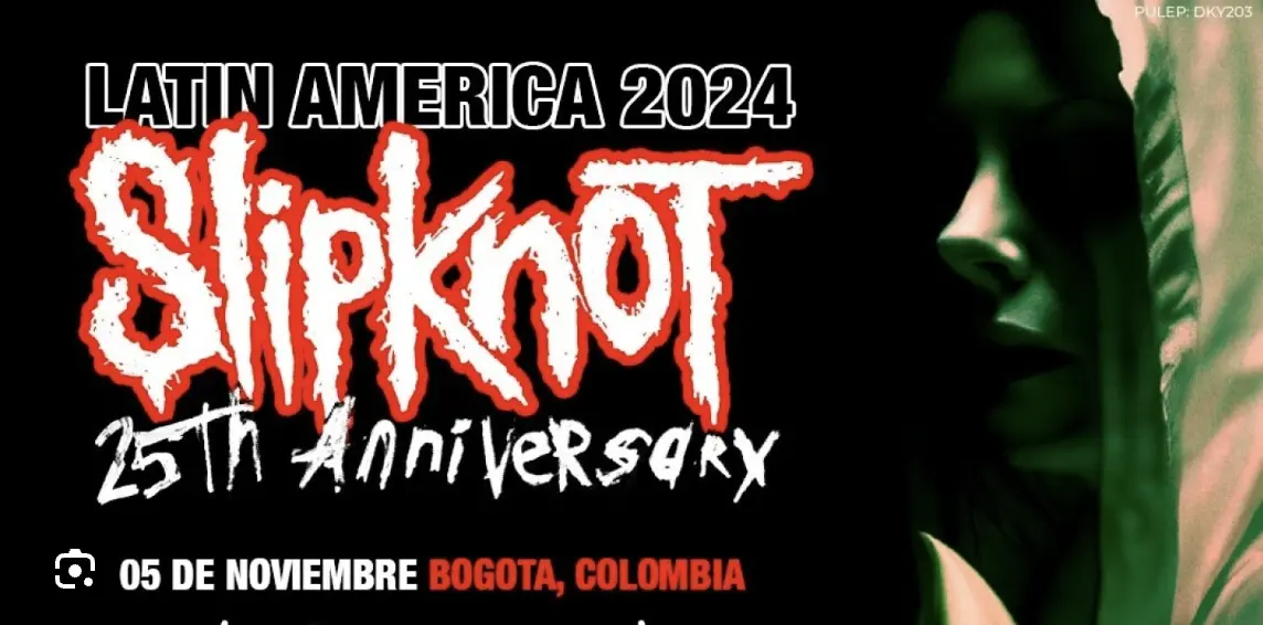 Boletas para Slipknot en Bogotá