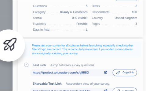 Abstract image for Launch Your Survey