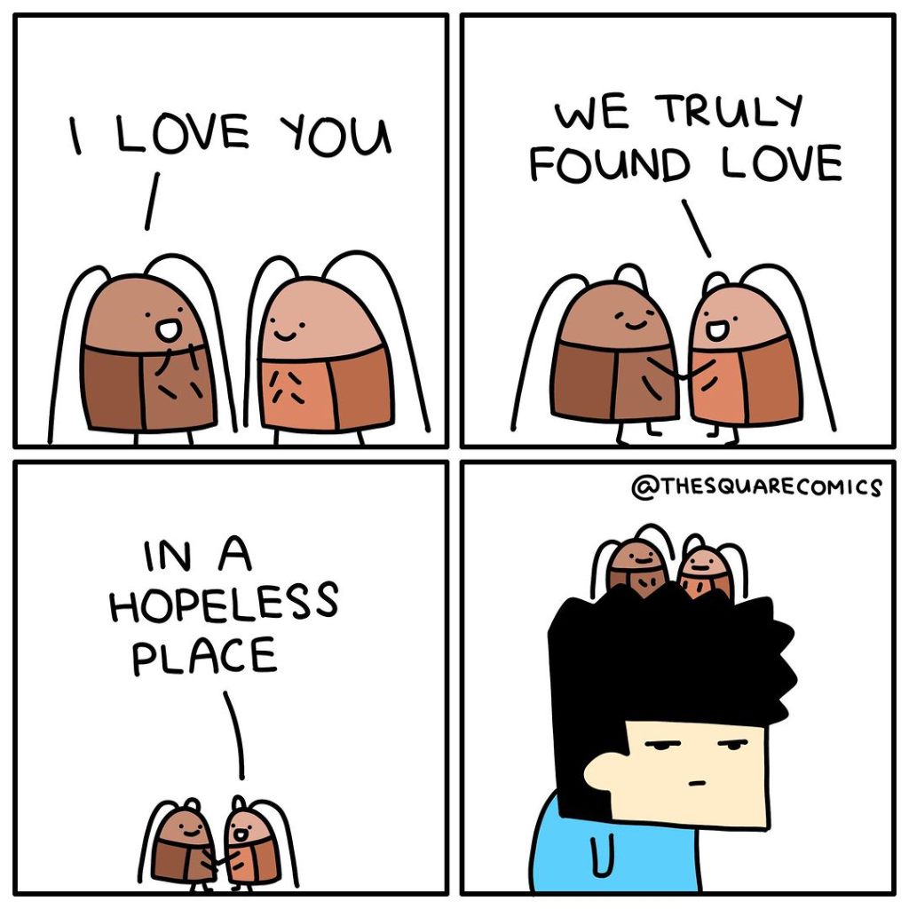 we found love, in a hopeless place