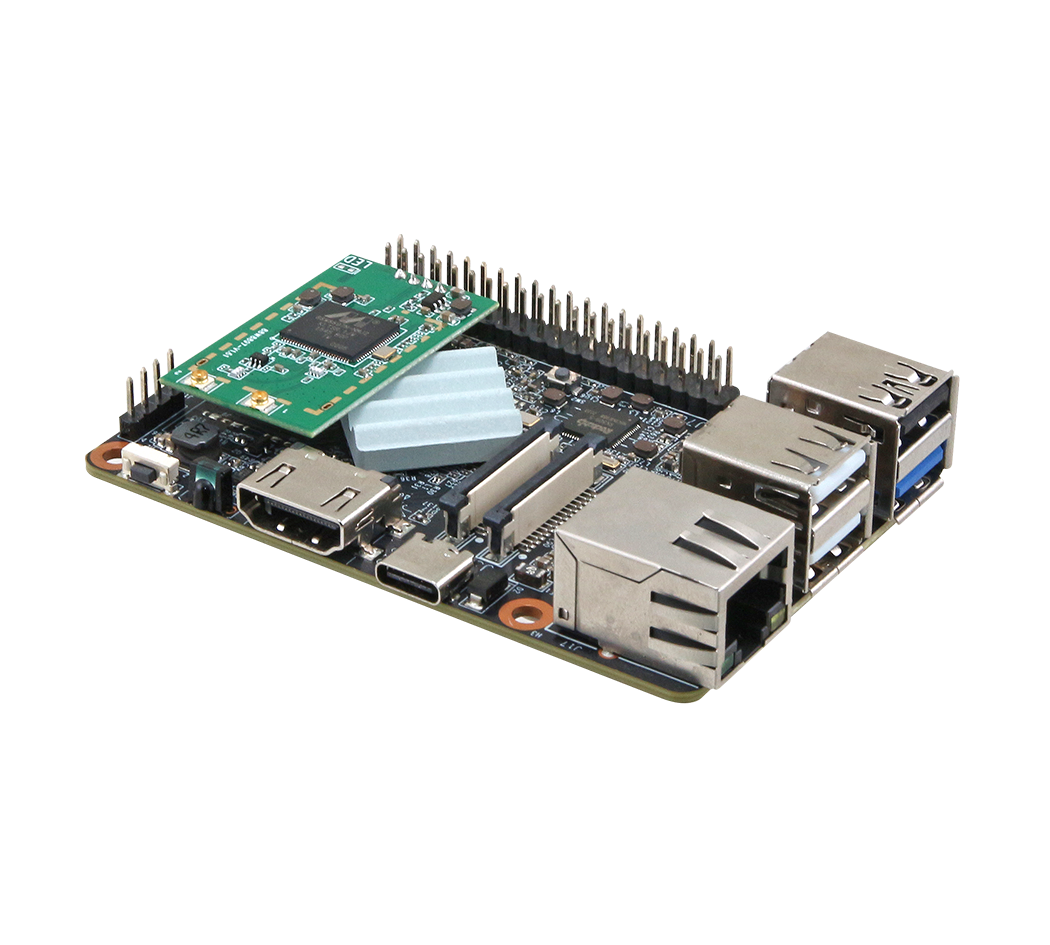 ACP-IMX8-PI ARM-Based Embedded SBC – Front View