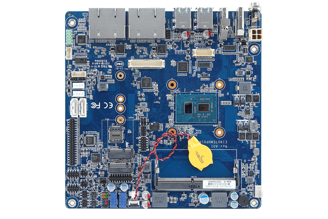 EMX-EHLP Thin Mini-ITX Embedded Board  – Top View