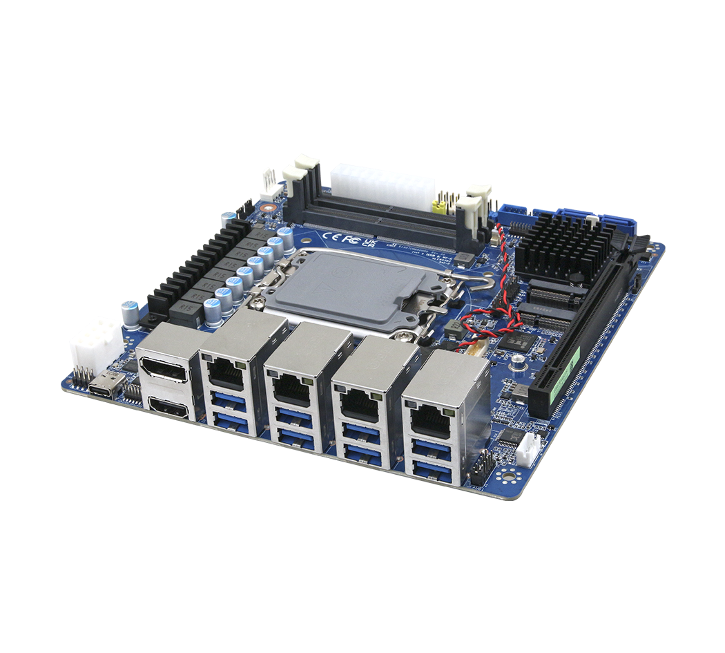 EMX-W880P Mini-ITX Embedded Board  – Top View