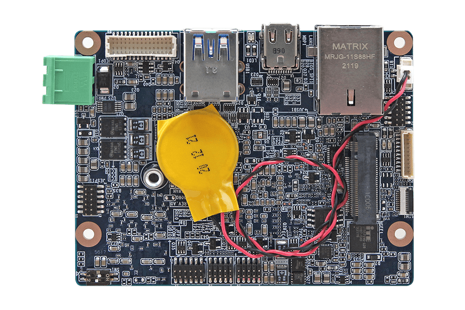 EZX-EHLP 1.8inch SBC Embedded Board – Front View