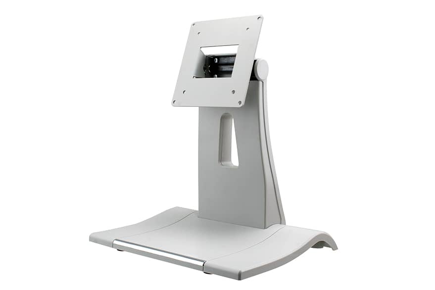 ACC-ARM-D41R front view – Adjustable medical-grade mounting arm for monitors and panel PCs