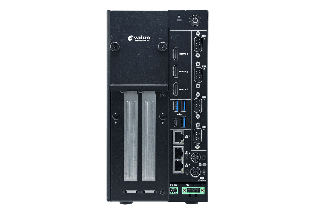 SLP-WHG Expandable Industrial Computing System – Front View