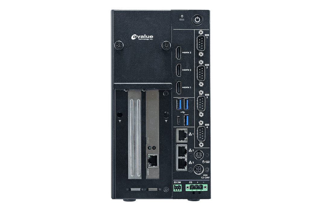 SLP-WHG-EtherCAT Expandable Industrial Computing System with EtherCAT Support – Front View