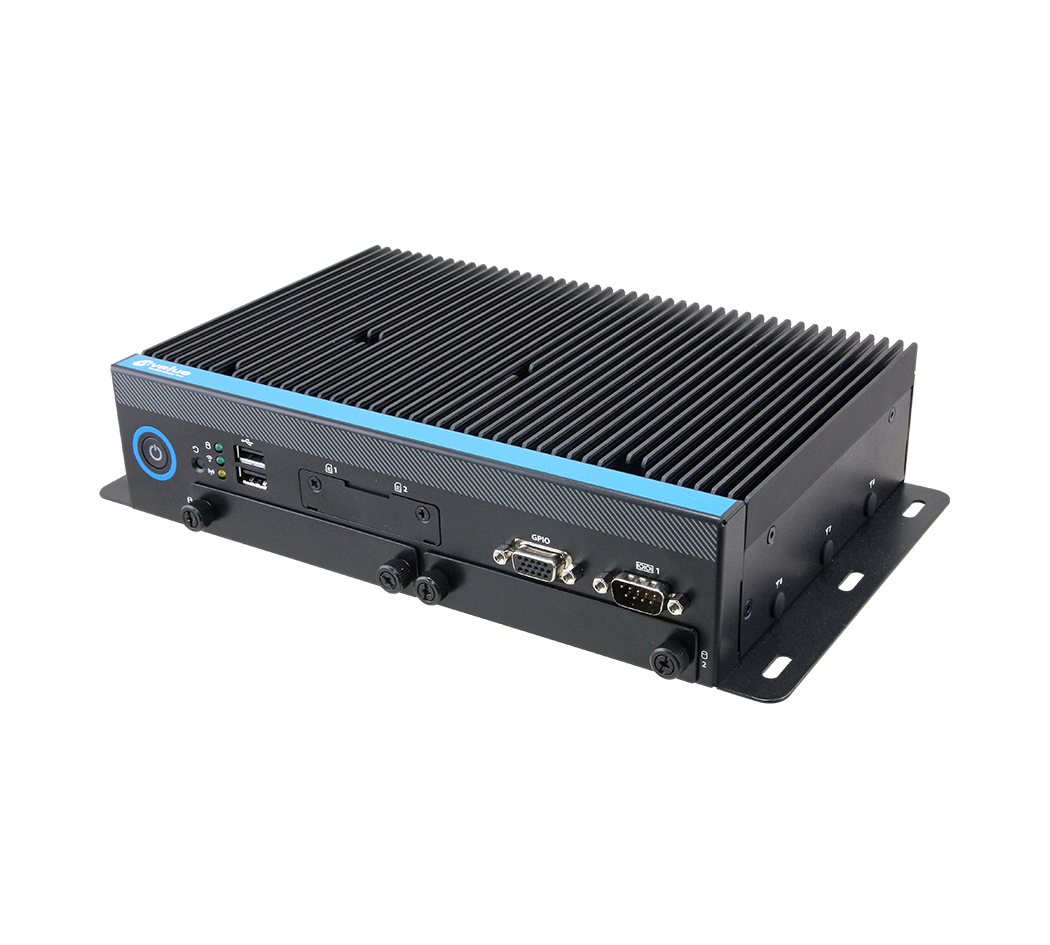 VMS-RPPS Rugged Panel PC / Vehicle-Mounted System – Front View