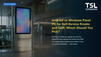 Android vs. Windows Panel-PC für Selbstbedienungskioske und QSR