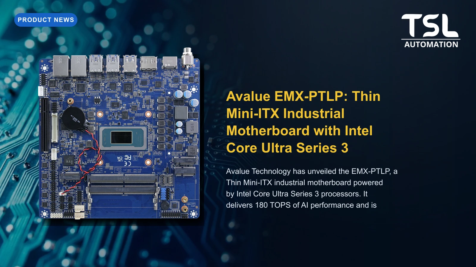 Avalue embedded industrial computer — TSL Automation Solutions