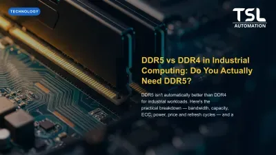 DDR5 vs. DDR4 im Industrial Computing, Entscheidungsrahmen
