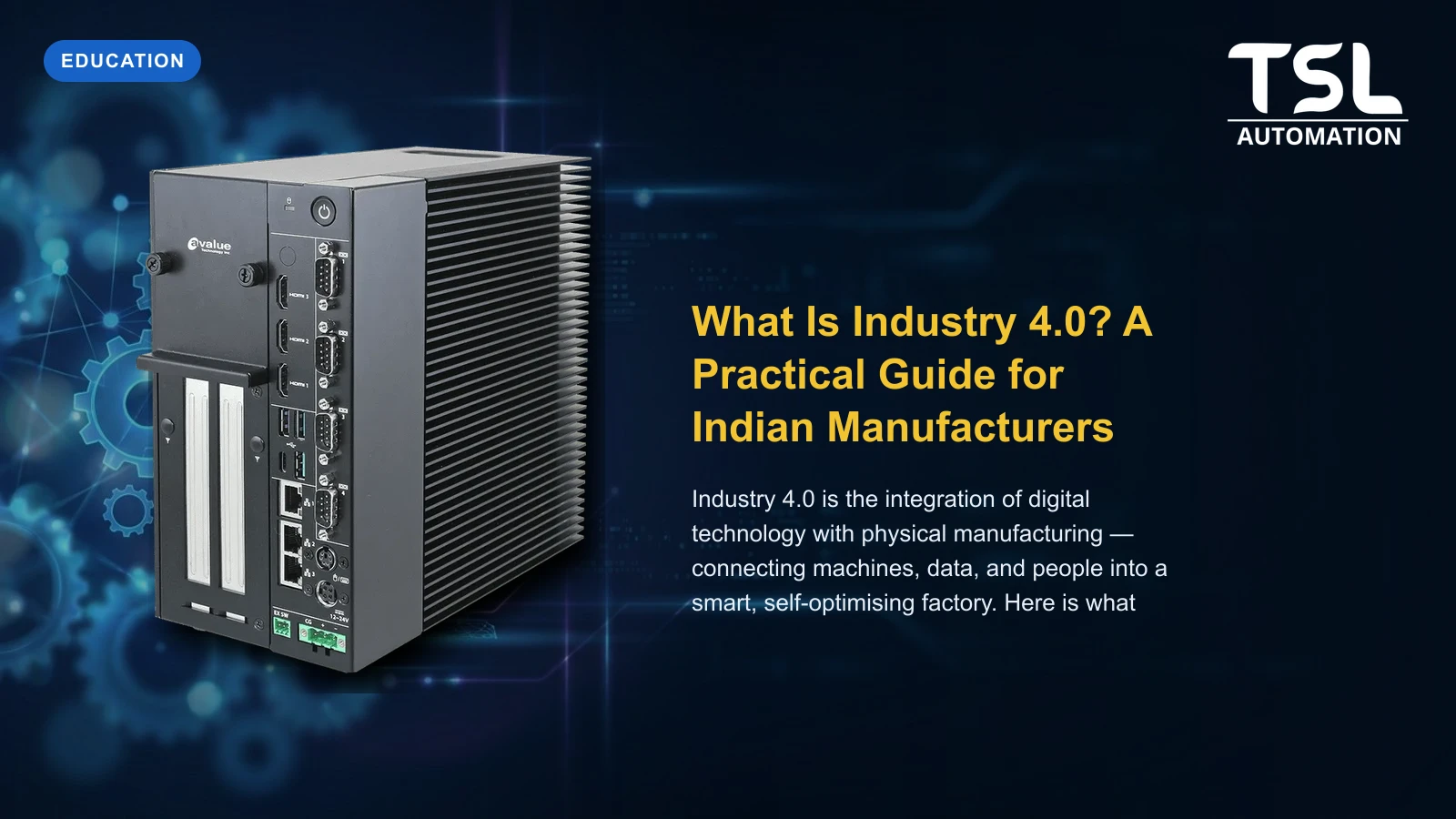 Industry 4.0 smart factory automation — TSL Automation Solutions
