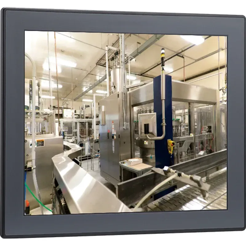 Nexcom APPD 1700-1 17" IP65 Industrial Touch Monitor — Front View