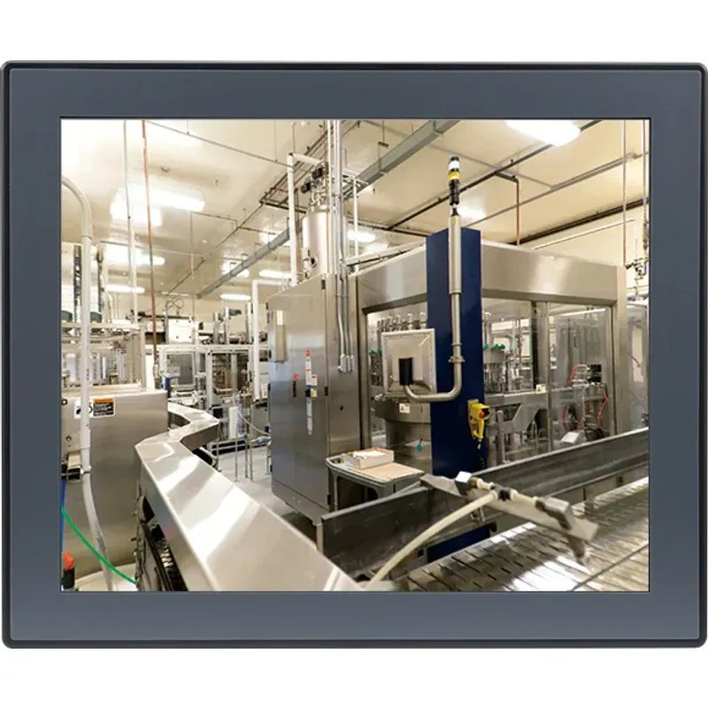 Nexcom APPD 1700-1 17" IP65 Industrial Touch Monitor — Front View