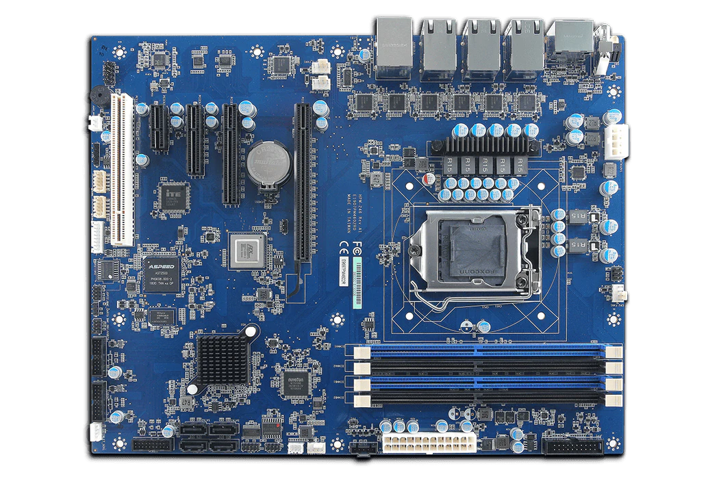 High-performance server board for on-site edge computing
