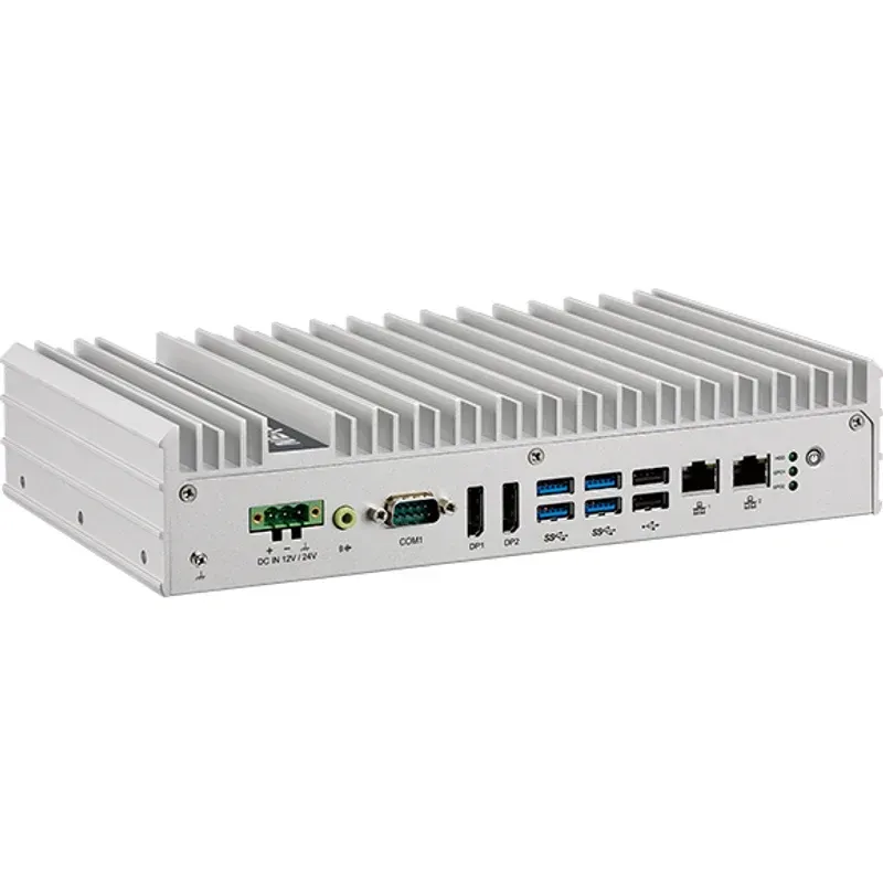 Nexcom NISE 4200 6th Gen Core i5/i3 Fanless Industrial PC — Front I/O