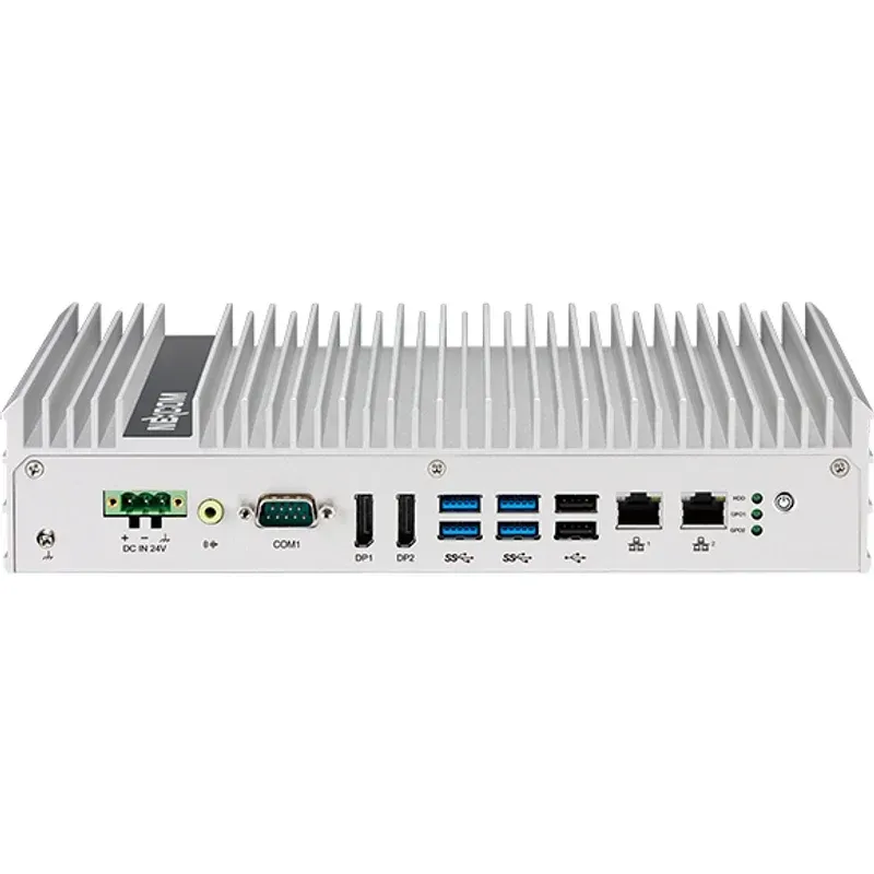 Nexcom NISE 4200 6th Gen Core i5/i3 Fanless Industrial PC — Front I/O