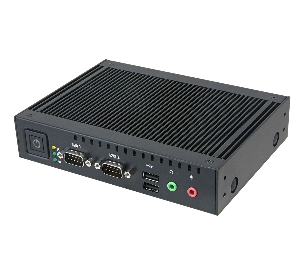 Compact fanless industrial vision controller
