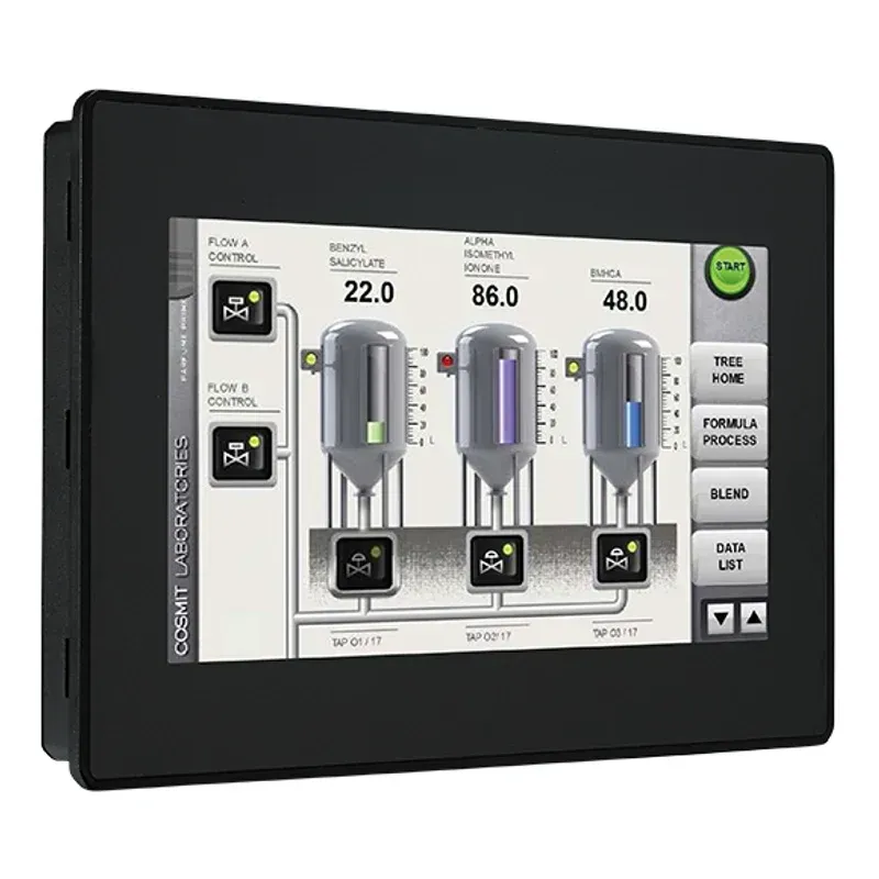 Nexcom eLITE610 10.1" HMI Panel PC — Front View