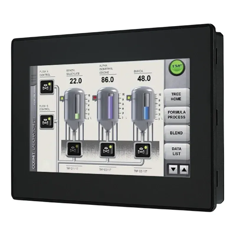 Nexcom eLITE610 10.1" HMI Panel PC — Front View