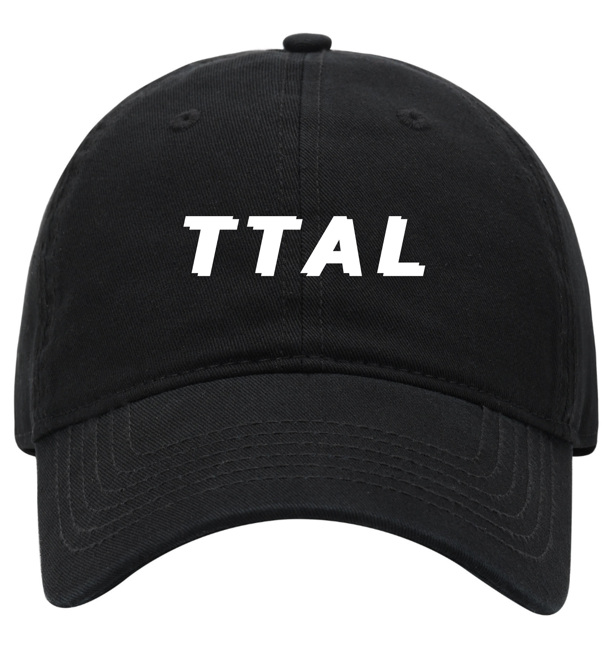 Black Logo Baseball Cap