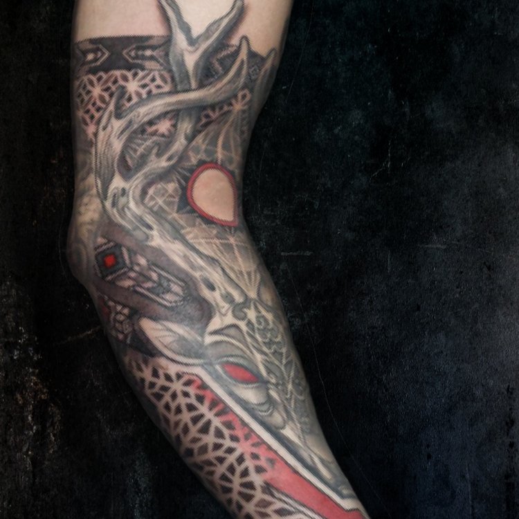 Tatuaje de Nerd Tattoer