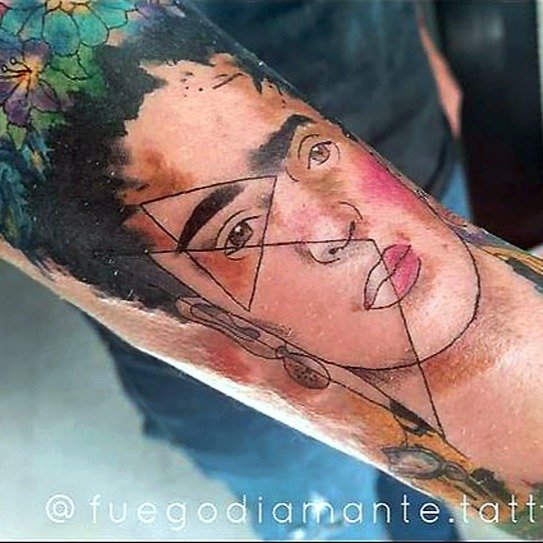 Tatuaje de Maru FuegoDiamante