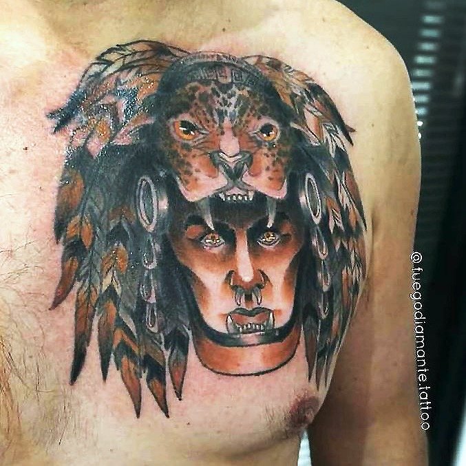Tatuaje de Maru FuegoDiamante