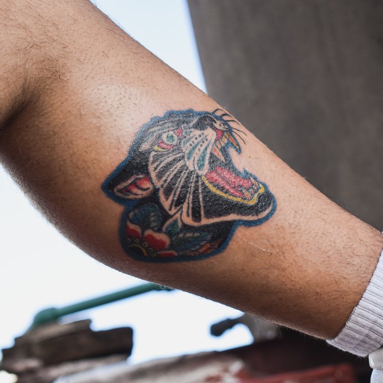 Tatuaje de Eduardo Sánchez