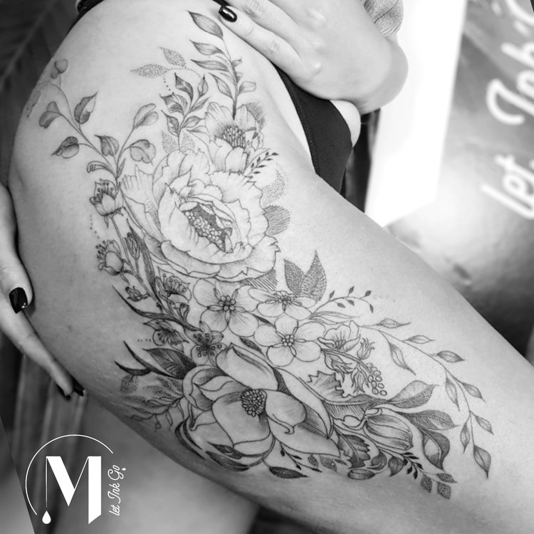 Tatuaje de Madly Let Ink Go