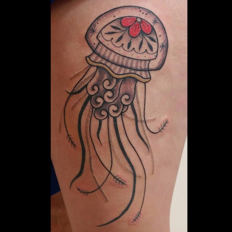 Tatuaje de Agustina Carey