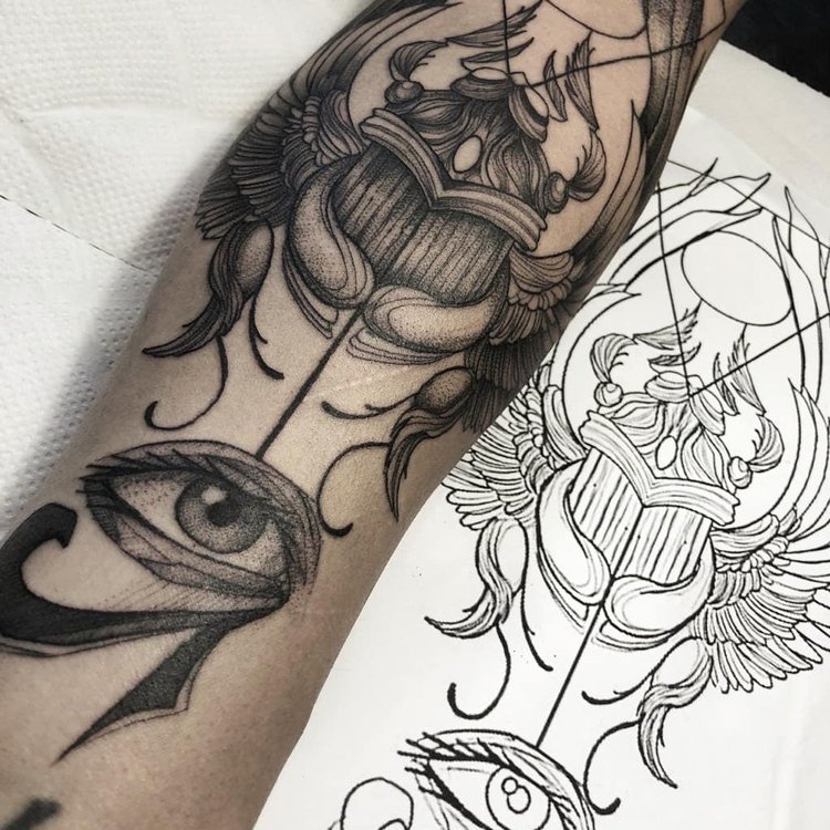 Tatuaje de Hector Antipichun