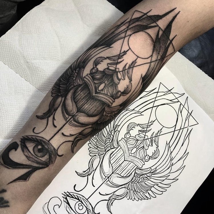Tatuaje de Hector Antipichun