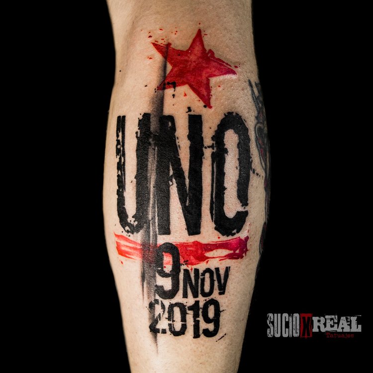 Tatuaje de Santo Uno