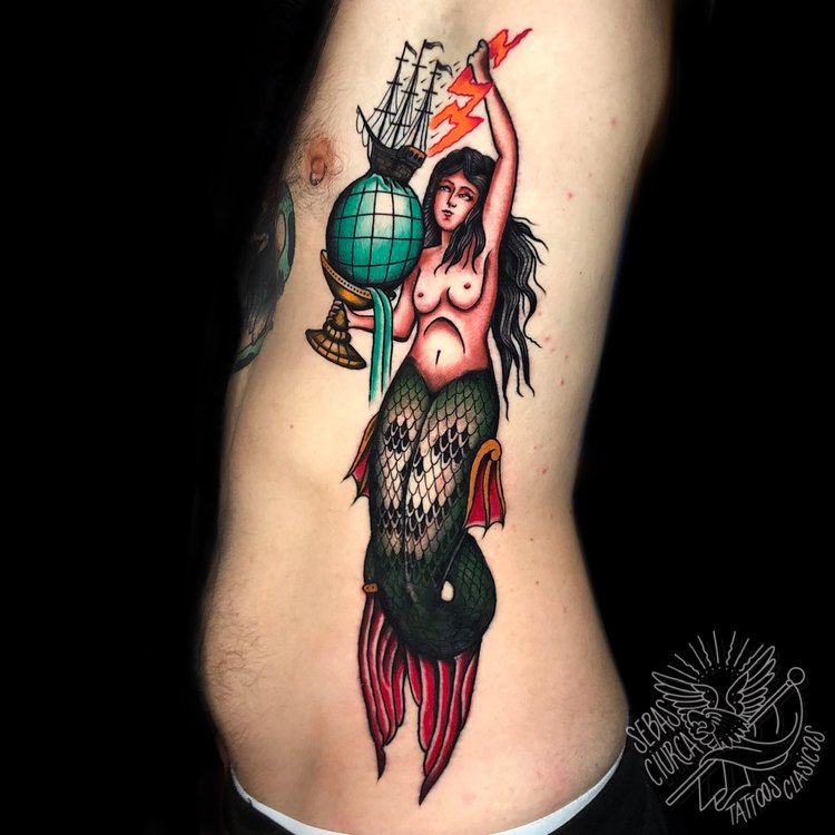 Tatuaje de Sebas Ciurca