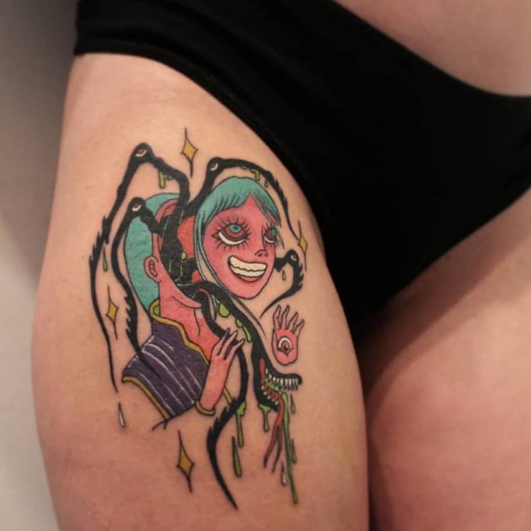 Tatuaje de Goldentears